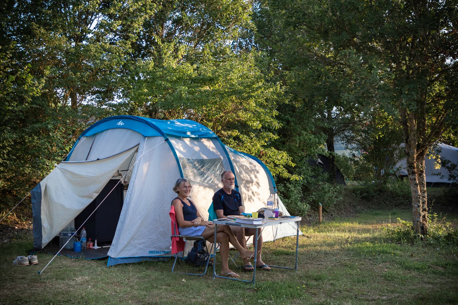 A scenery from Huttopia Pays de Cordes sur Ciel