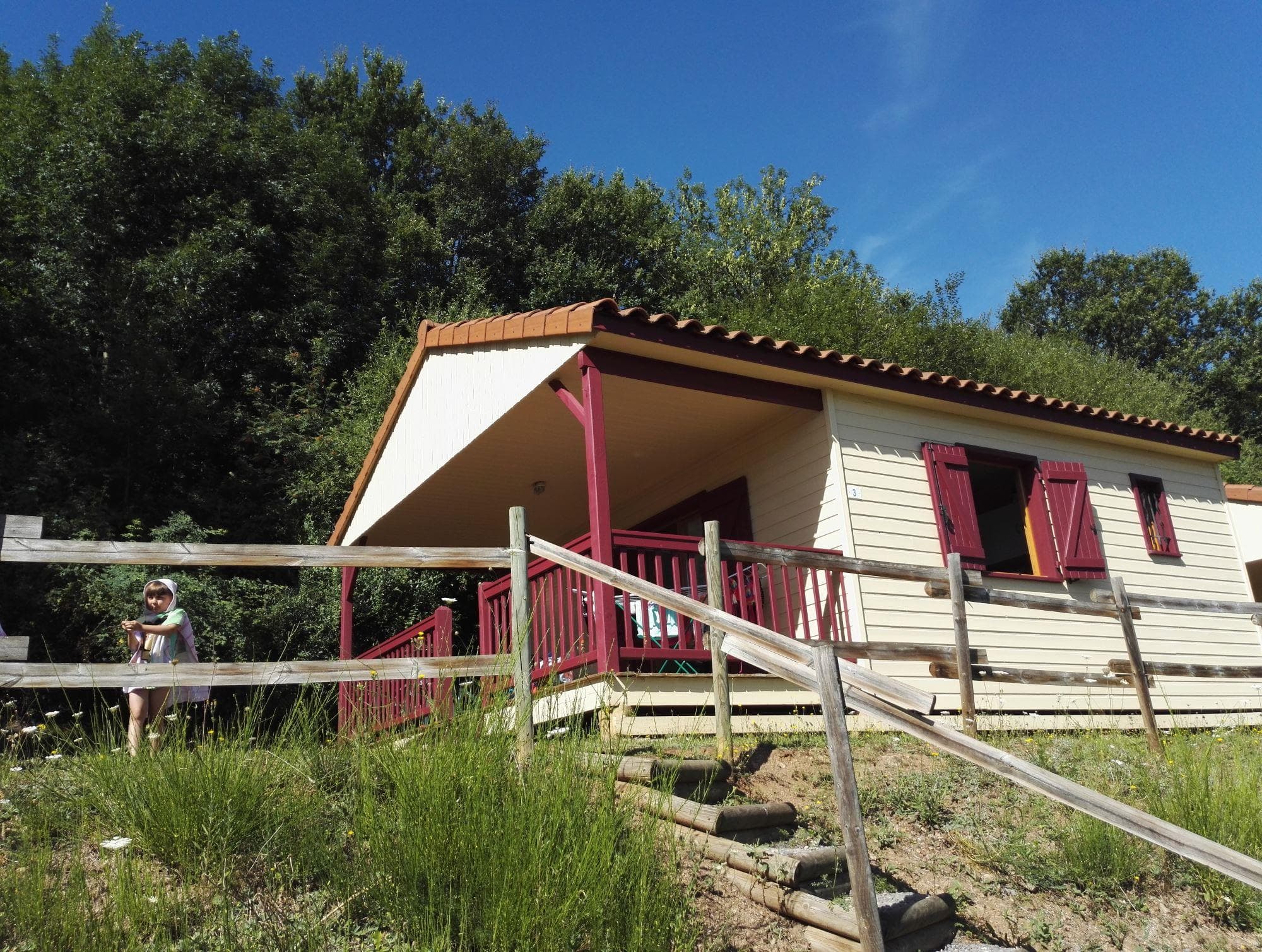 A scenery from Camping La Bageasse