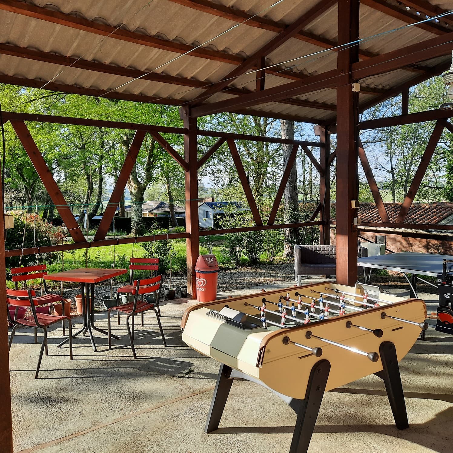 A scenery from Le Domaine du CASTEX - Camping & Hébergement