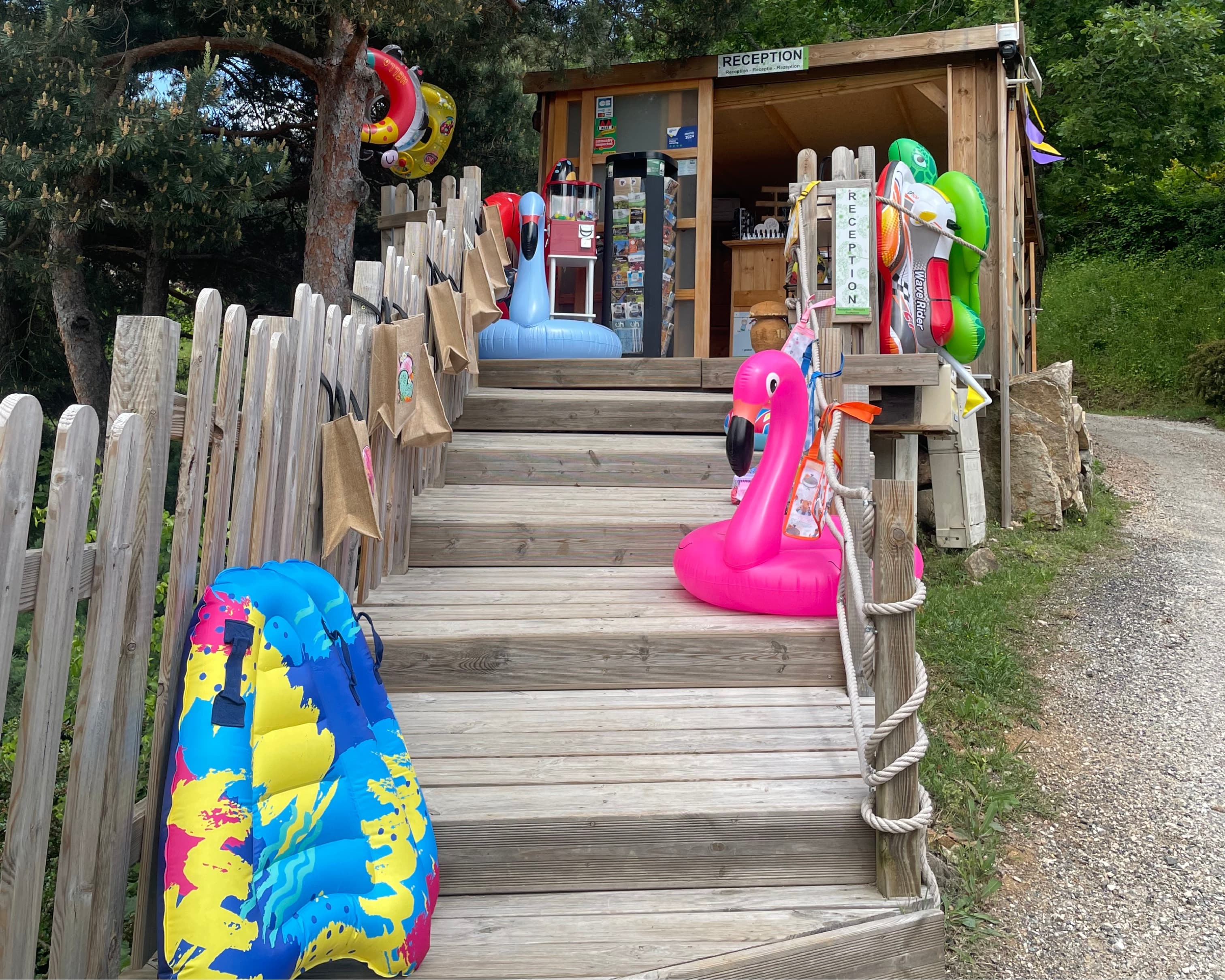 A scenery from Domaine Camping  Les Roches