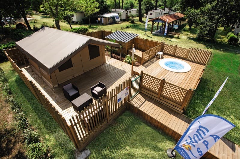 A scenery from Camping Homair - Le Soleil des Landes