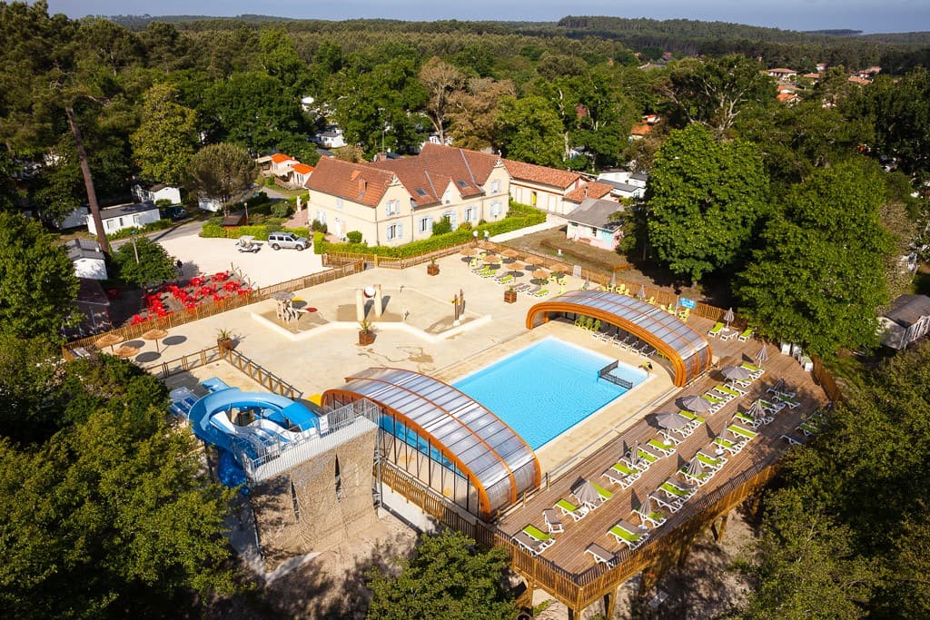 A scenery from Camping Homair - Le Soleil des Landes