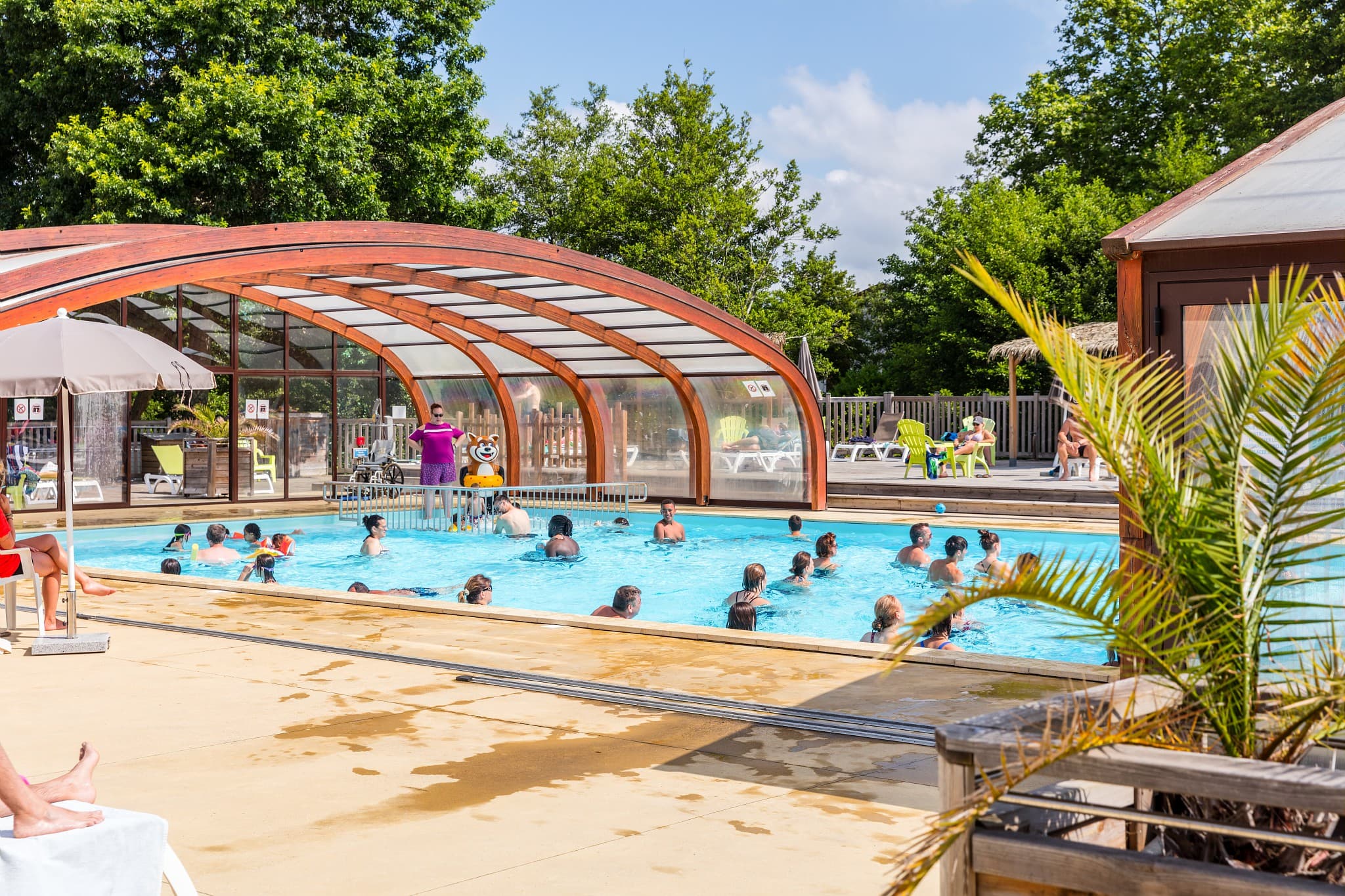 A scenery from Camping Homair - Le Soleil des Landes