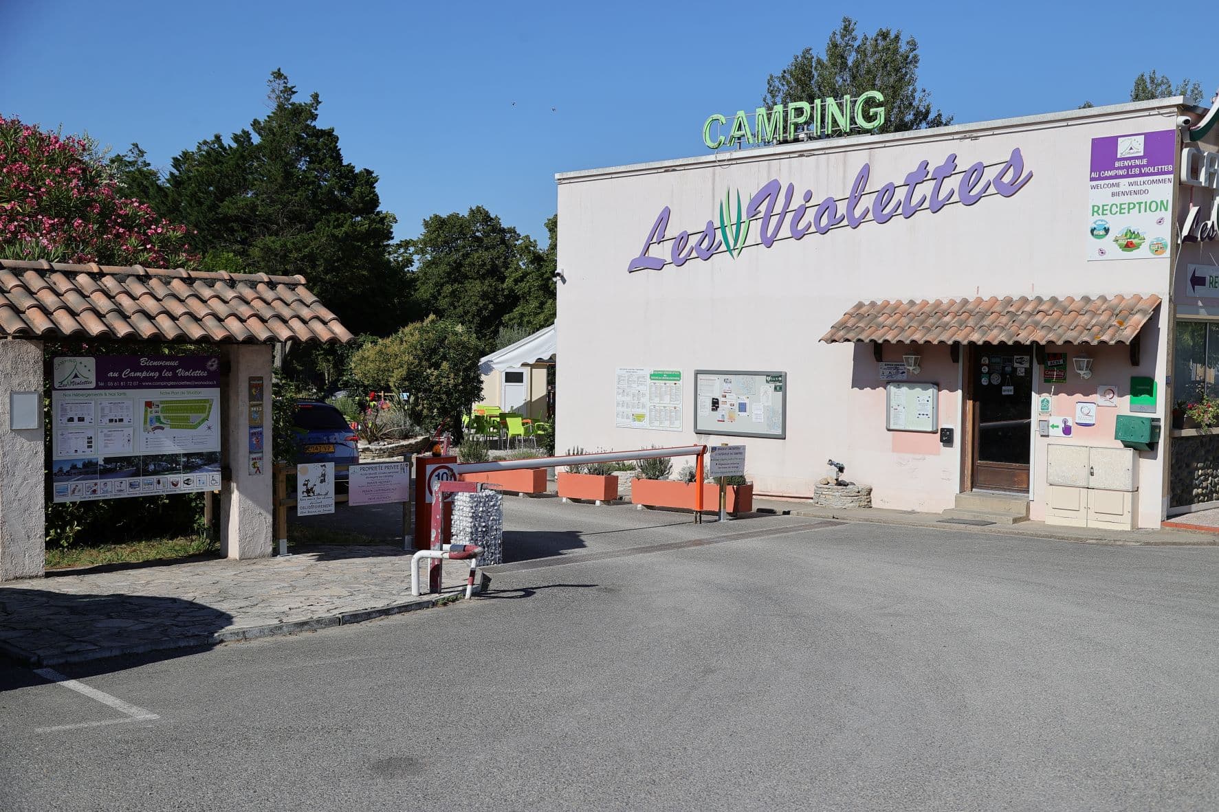 A scenery from CAMPING LES VIOLETTES