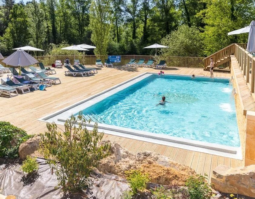 A scenery from Camping Homair - Le Val d'Ussel