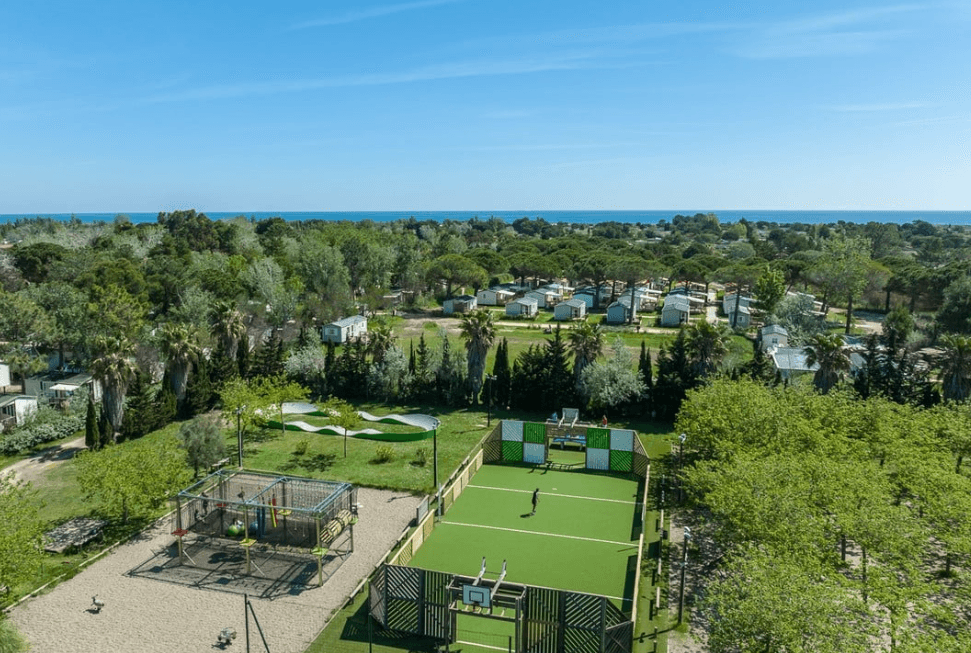 A scenery from Camping Marvilla Parks - La Palmeraie