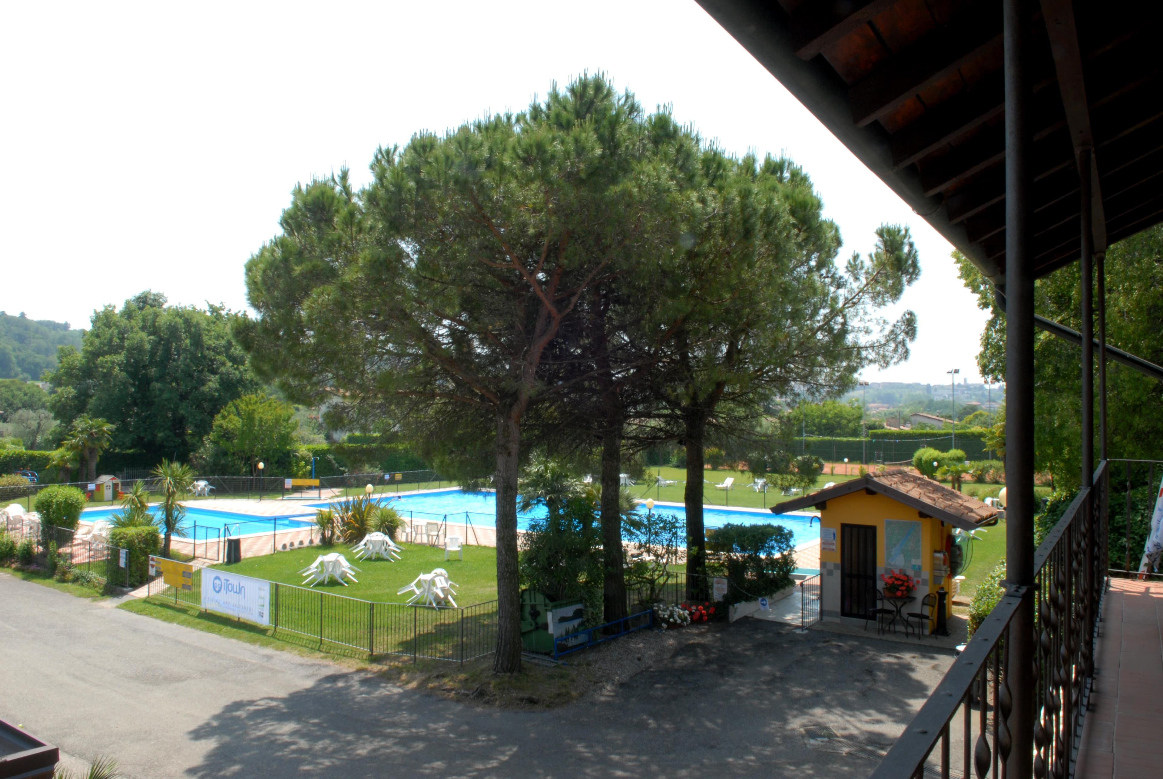 A scenery from Camping La Rocca