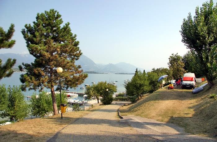 A scenery from Camping La Rocca