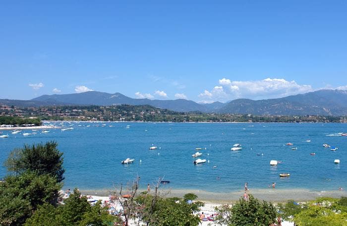 A scenery from Camping La Rocca
