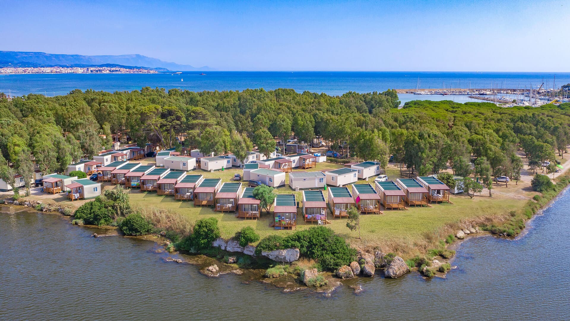 A scenery from Baia Holiday Laguna Blu