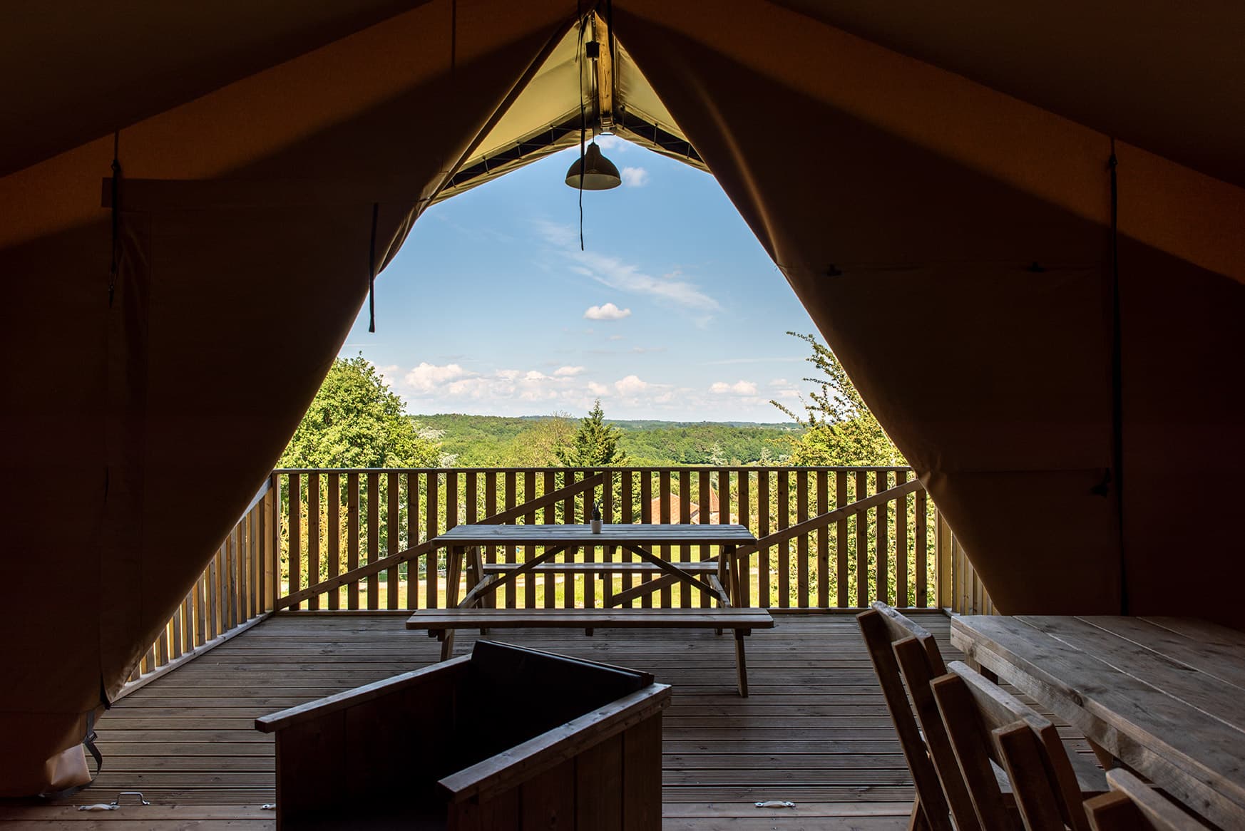 A scenery from Camping L'Evasion