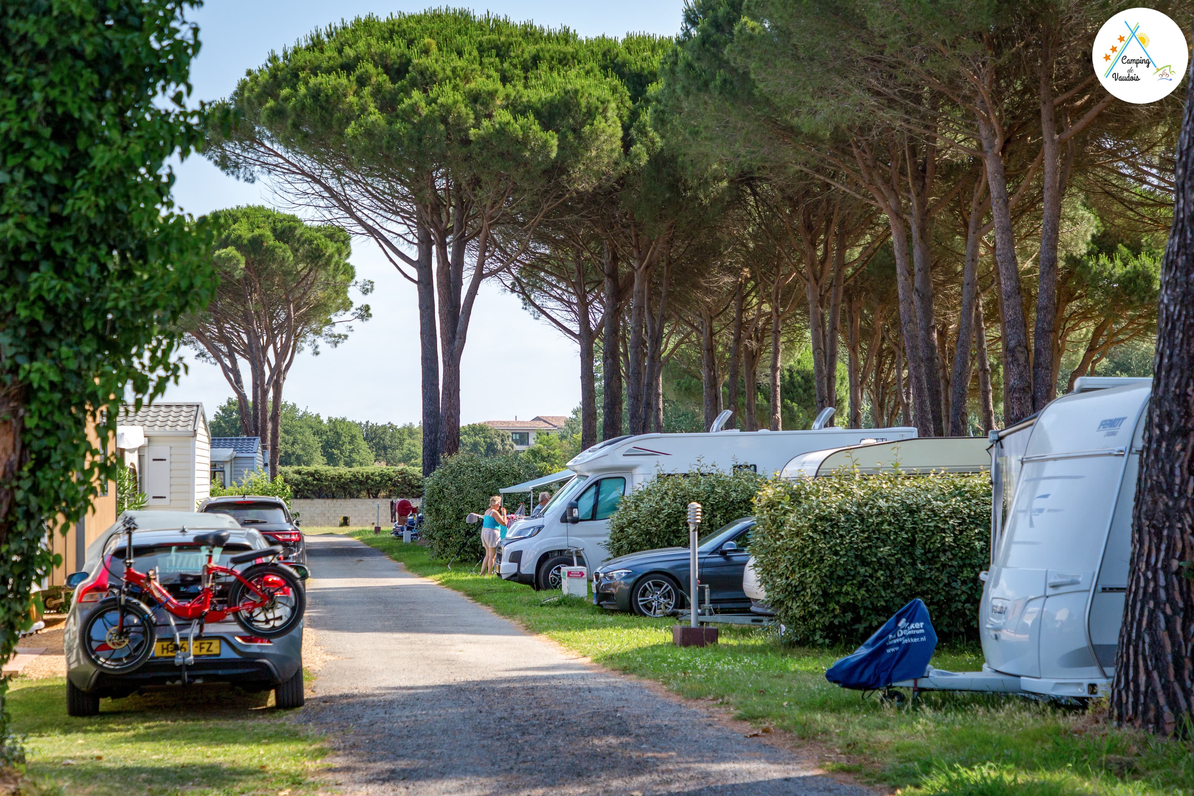 A scenery from Camping de Vaudois