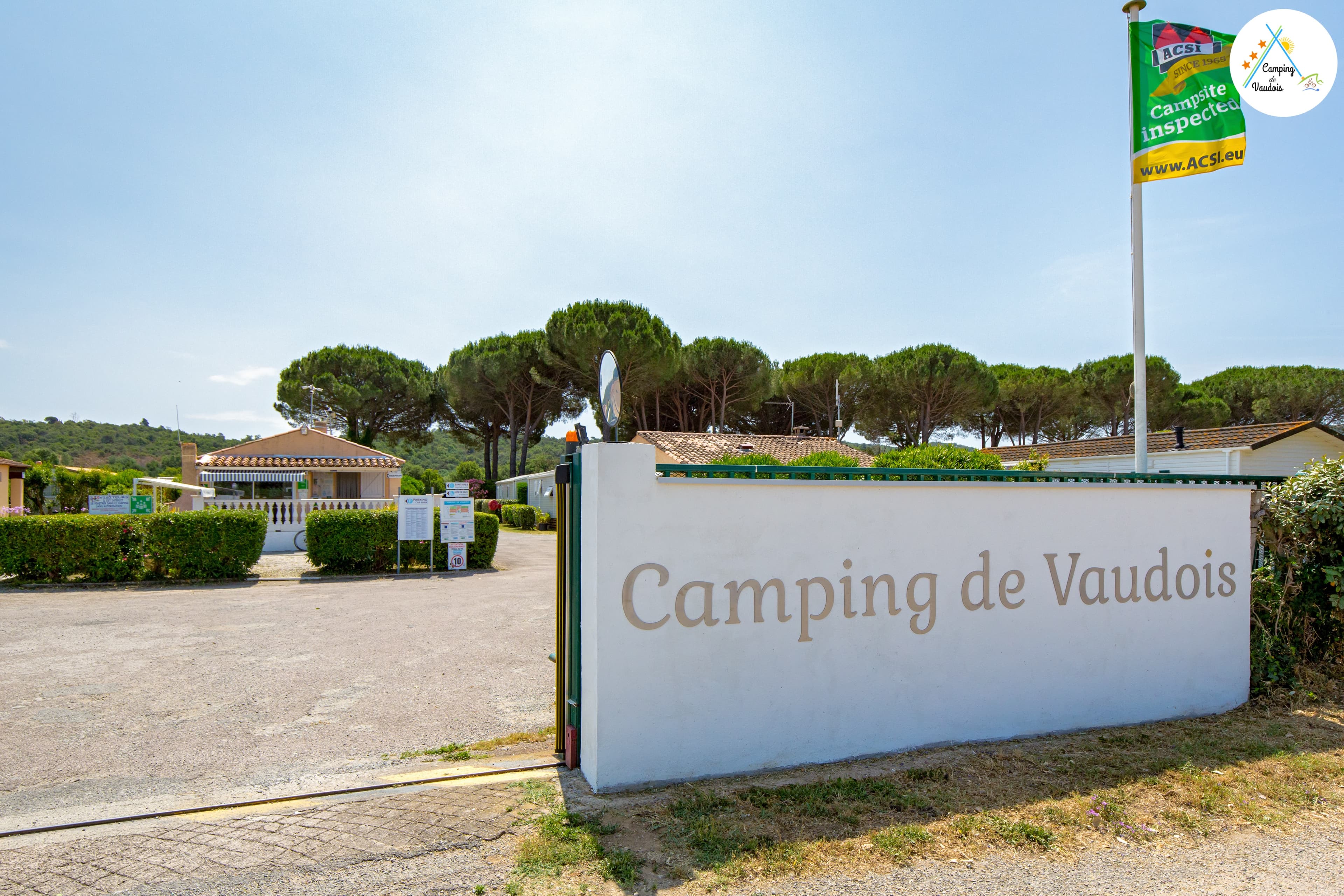 A scenery from Camping de Vaudois