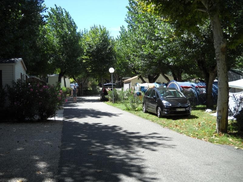 A scenery from Camping les Fouguières