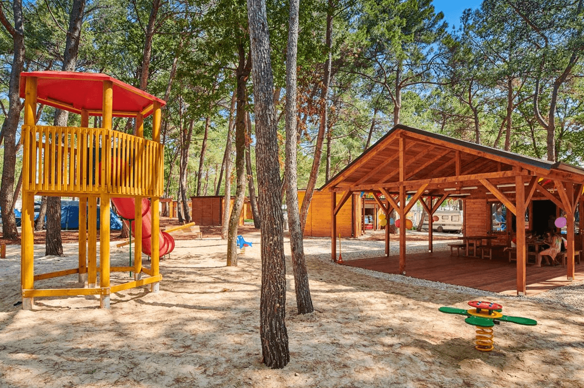 A scenery from Camping Stella Maris