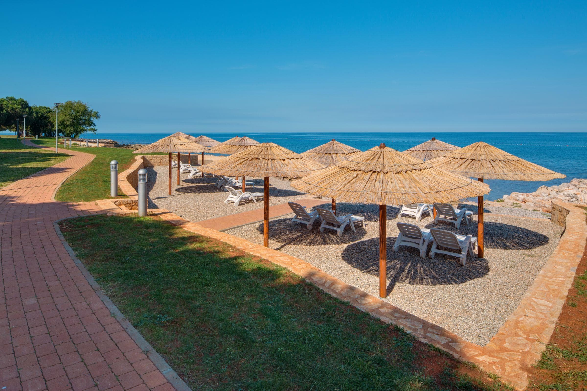 A scenery from Camping Park Umag