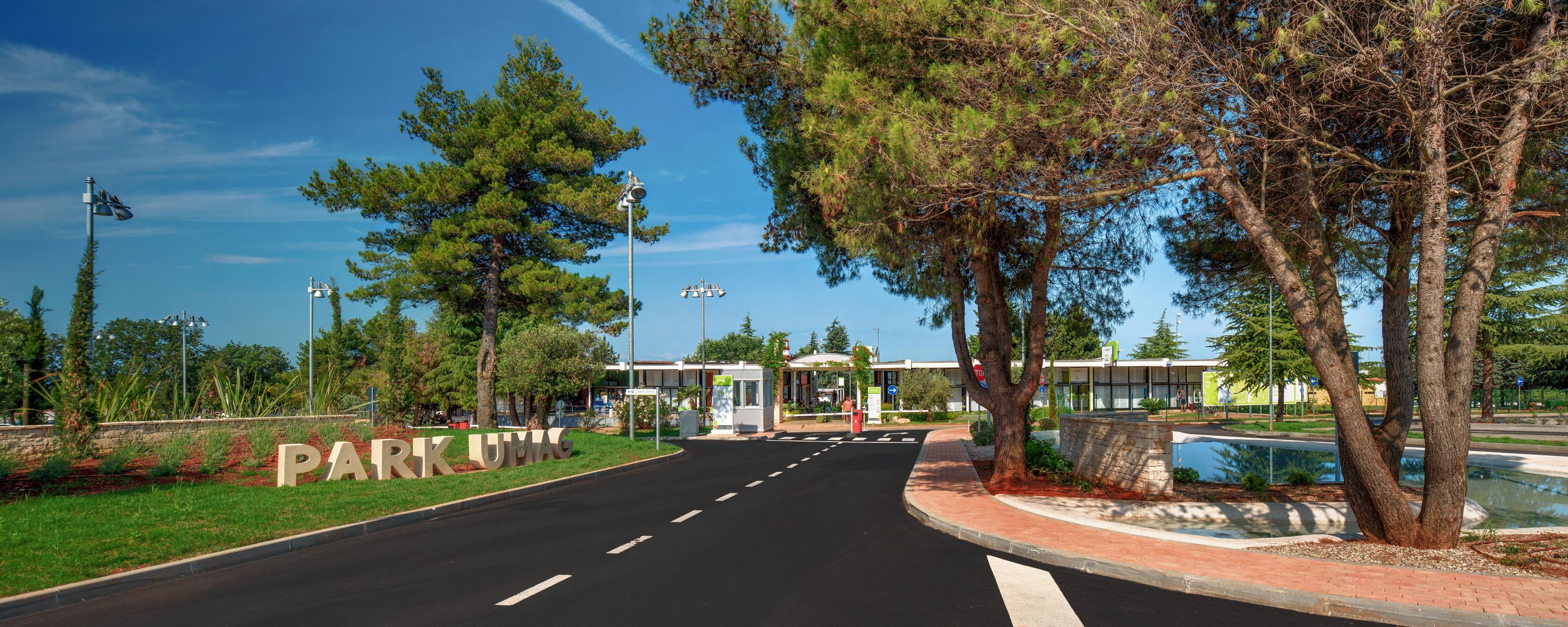 A scenery from Camping Park Umag