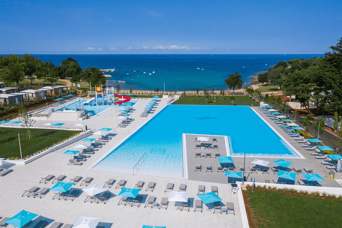 A scenery from Camping Park Umag