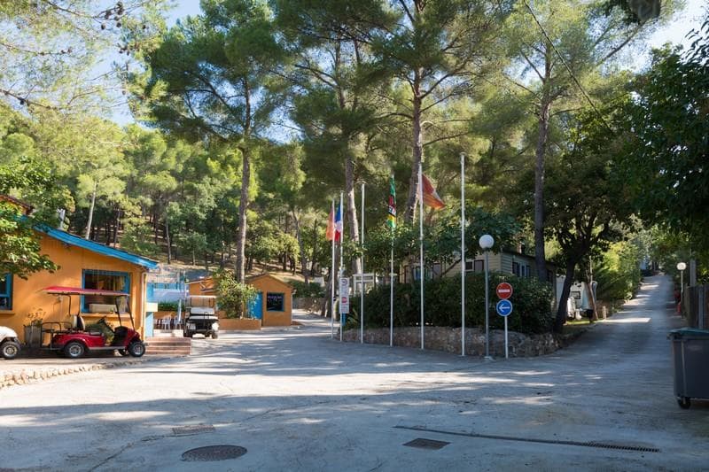 A scenery from Camping Les Playes