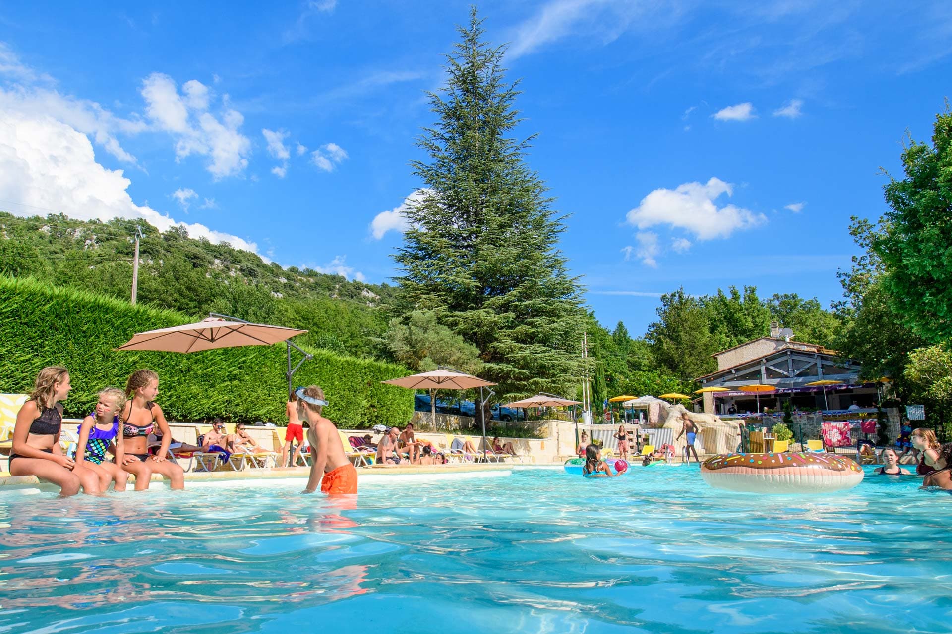 A scenery from Camping Le Clos de Barbey