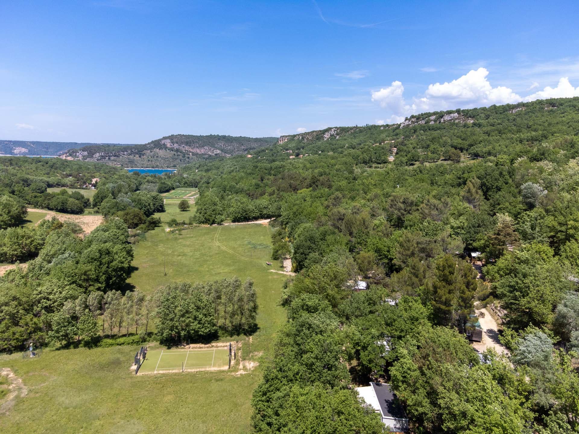 A scenery from Camping Le Clos de Barbey