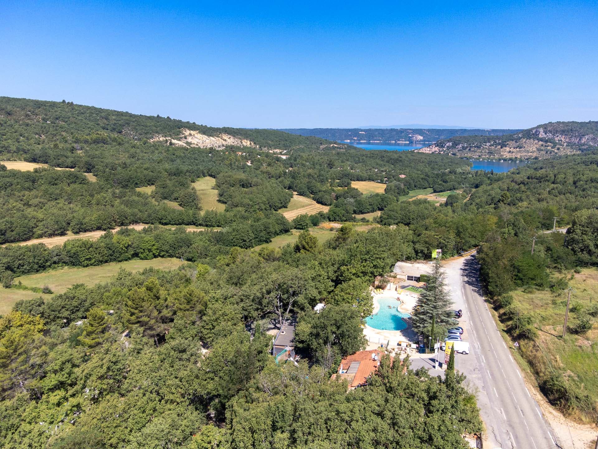 A scenery from Camping Le Clos de Barbey