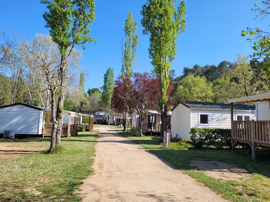 A scenery from Flower Camping La Vidaresse