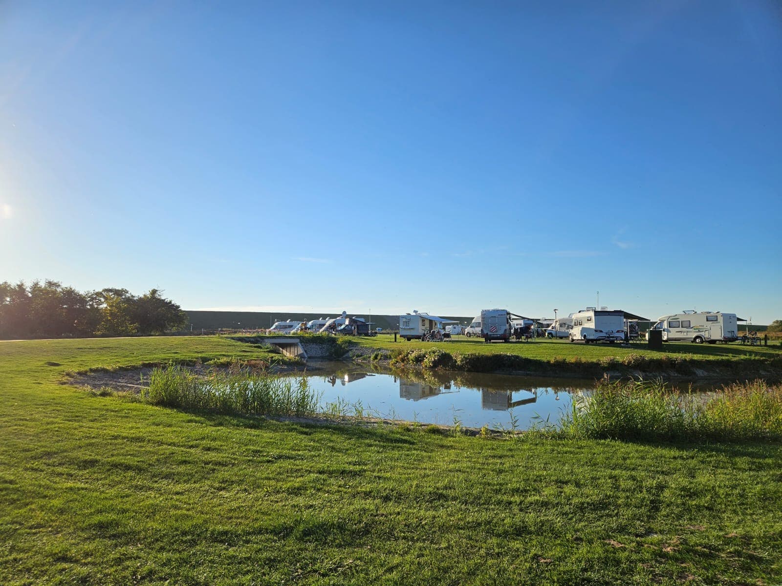 A scenery from Camping de Zeehoeve