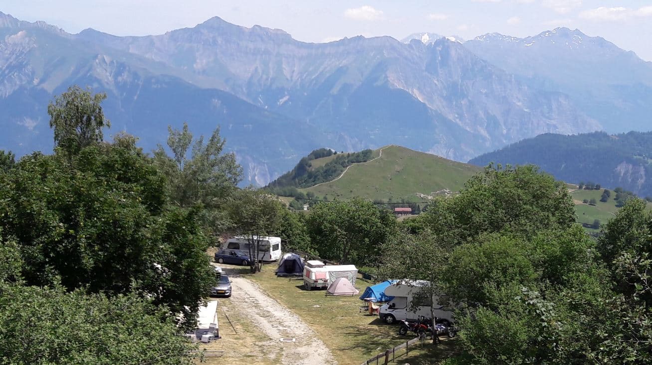 A scenery from Camping du Col