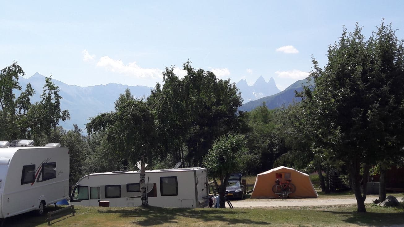 A scenery from Camping du Col