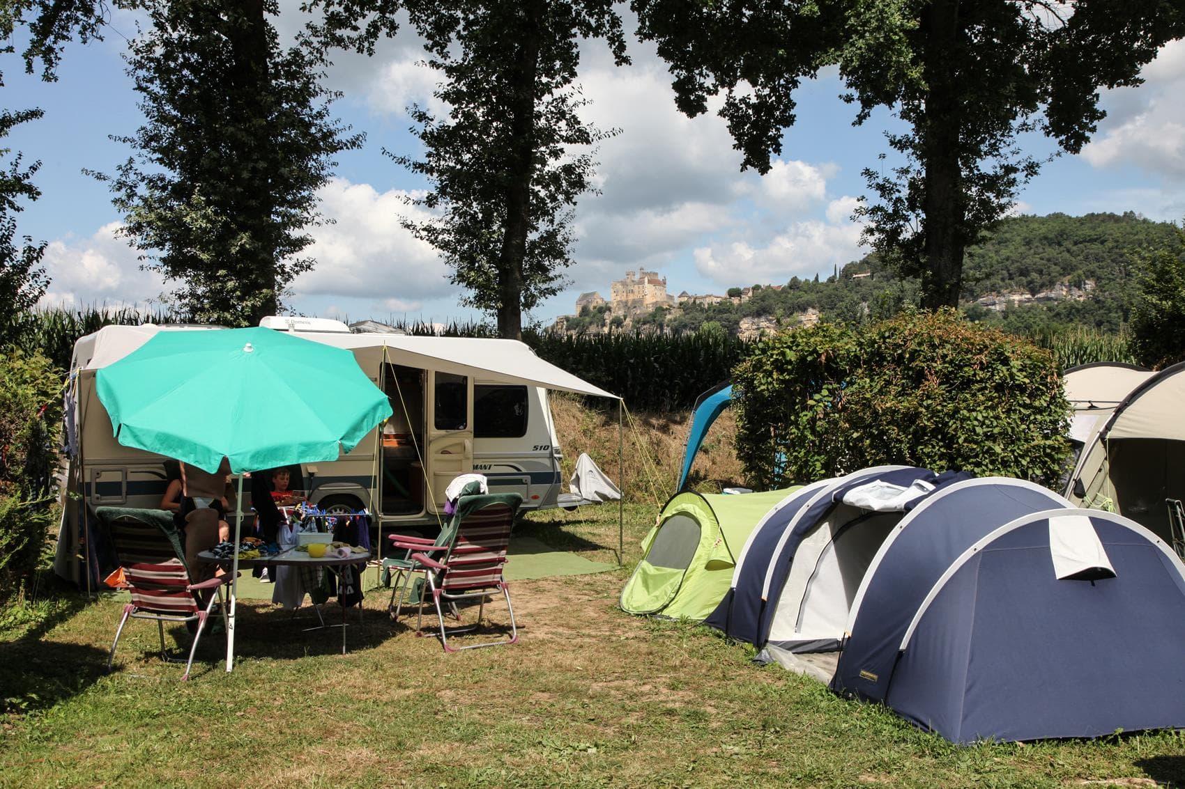 A scenery from Camping Les Deux Vallées