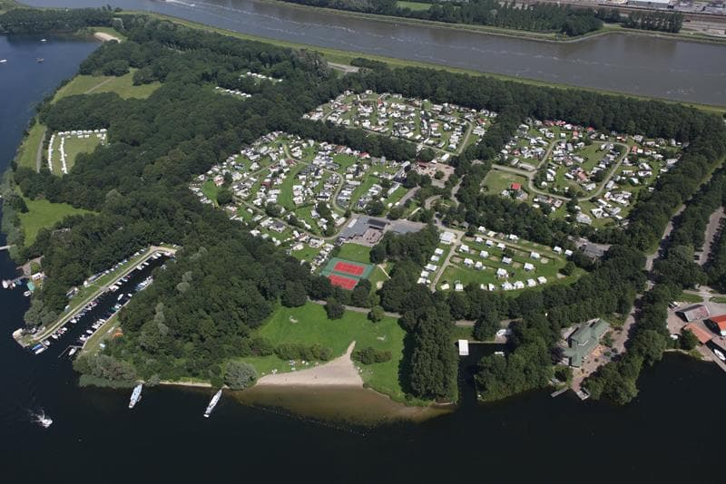 A scenery from Camping De Krabbeplaat