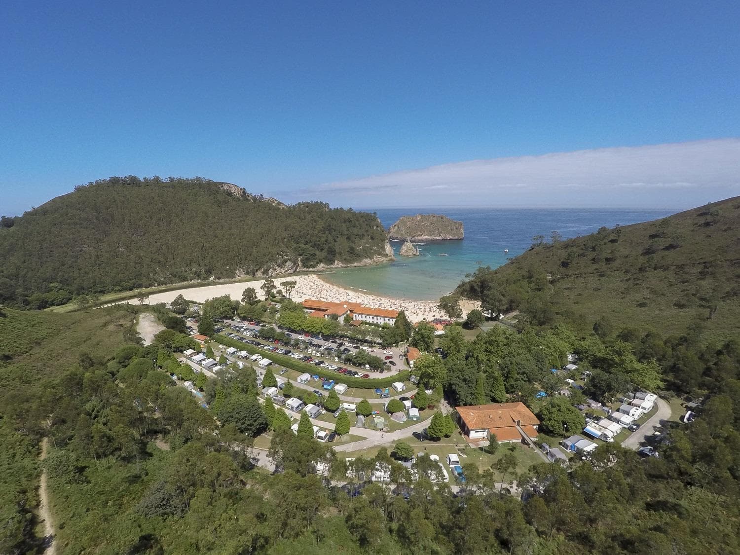 A scenery from Old Camping Las Hortensias