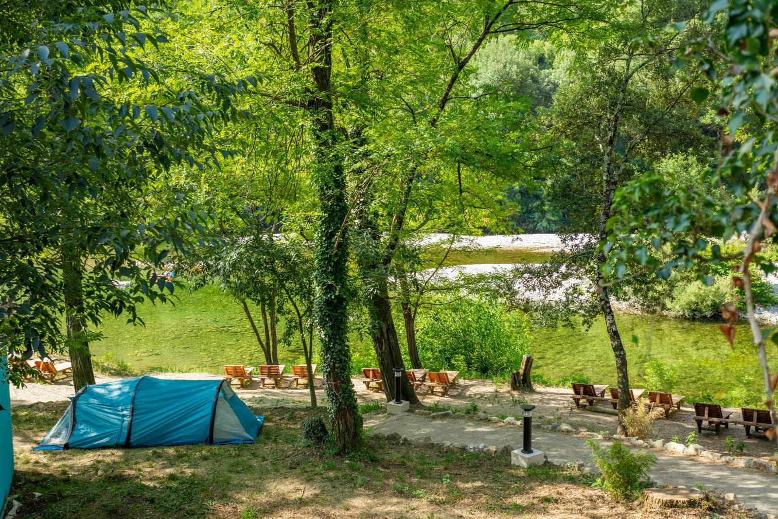 A scenery from Camping Les Plans