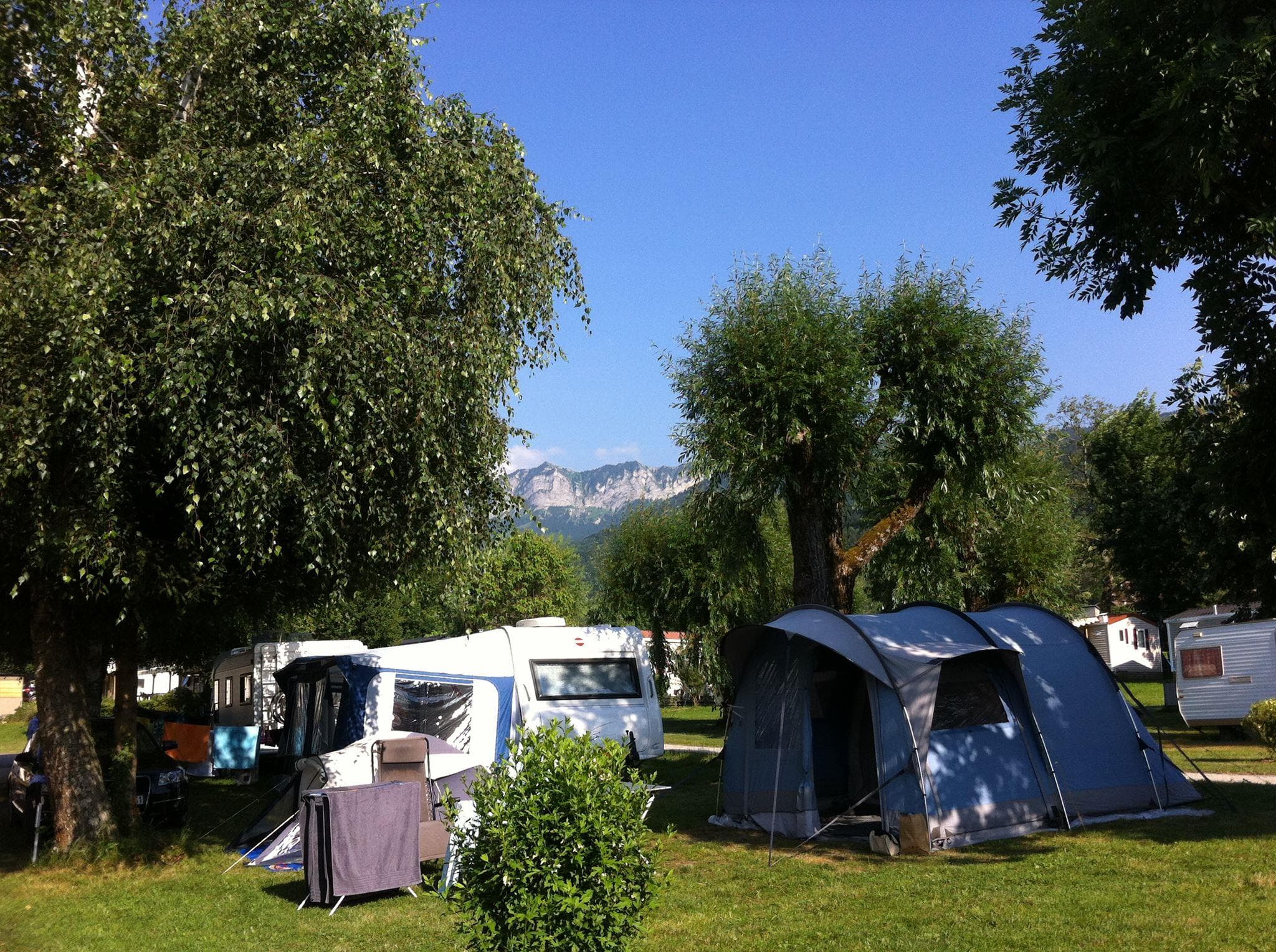 A scenery from Camping Vieille Église