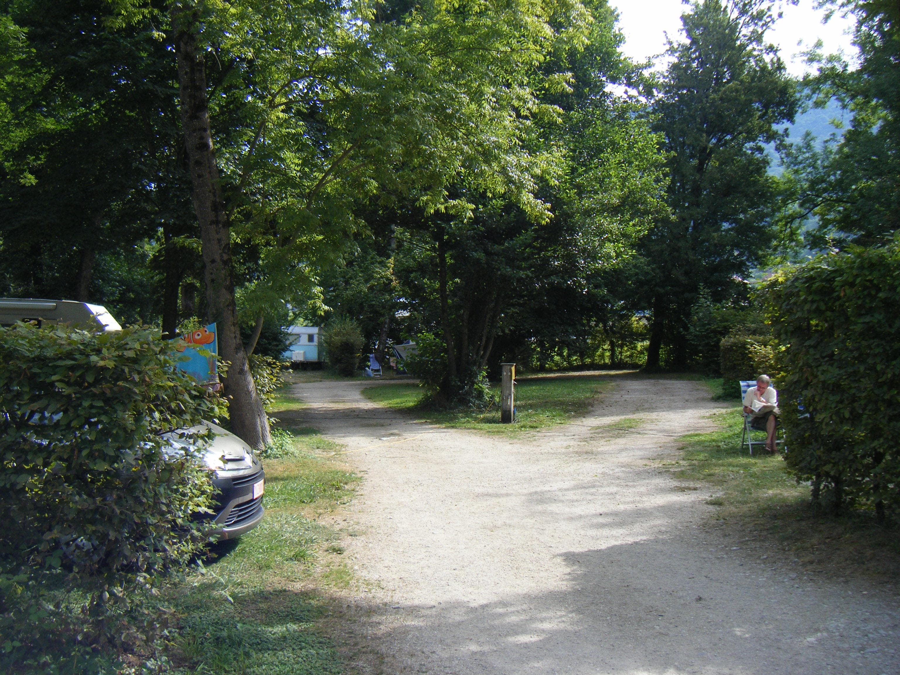 A scenery from Camping de Saumont