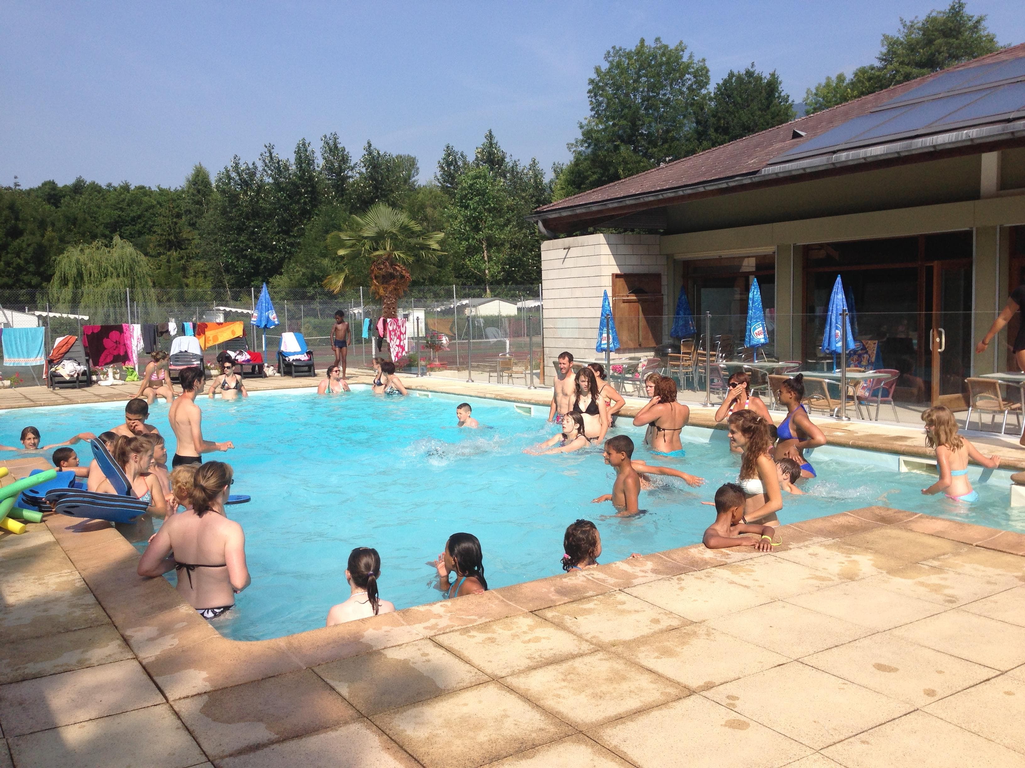 A scenery from Camping de Saumont