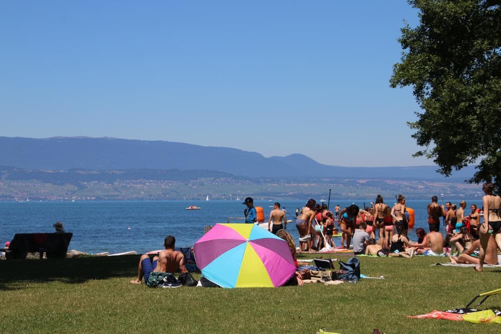 A scenery from Camping du Chatelet