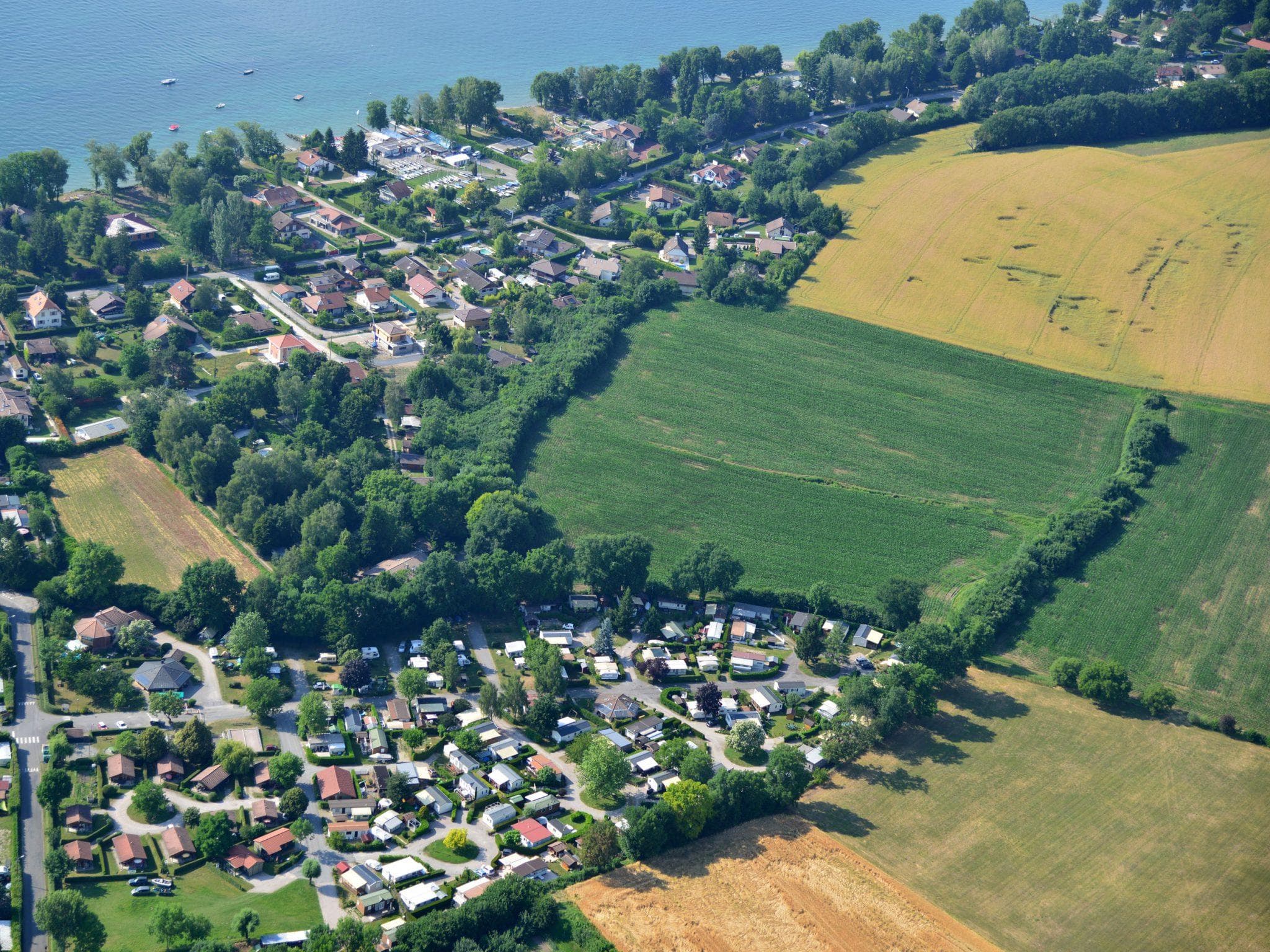 A scenery from Camping du Chatelet