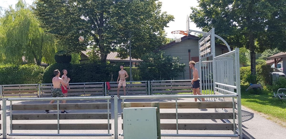 A scenery from Camping du Chatelet