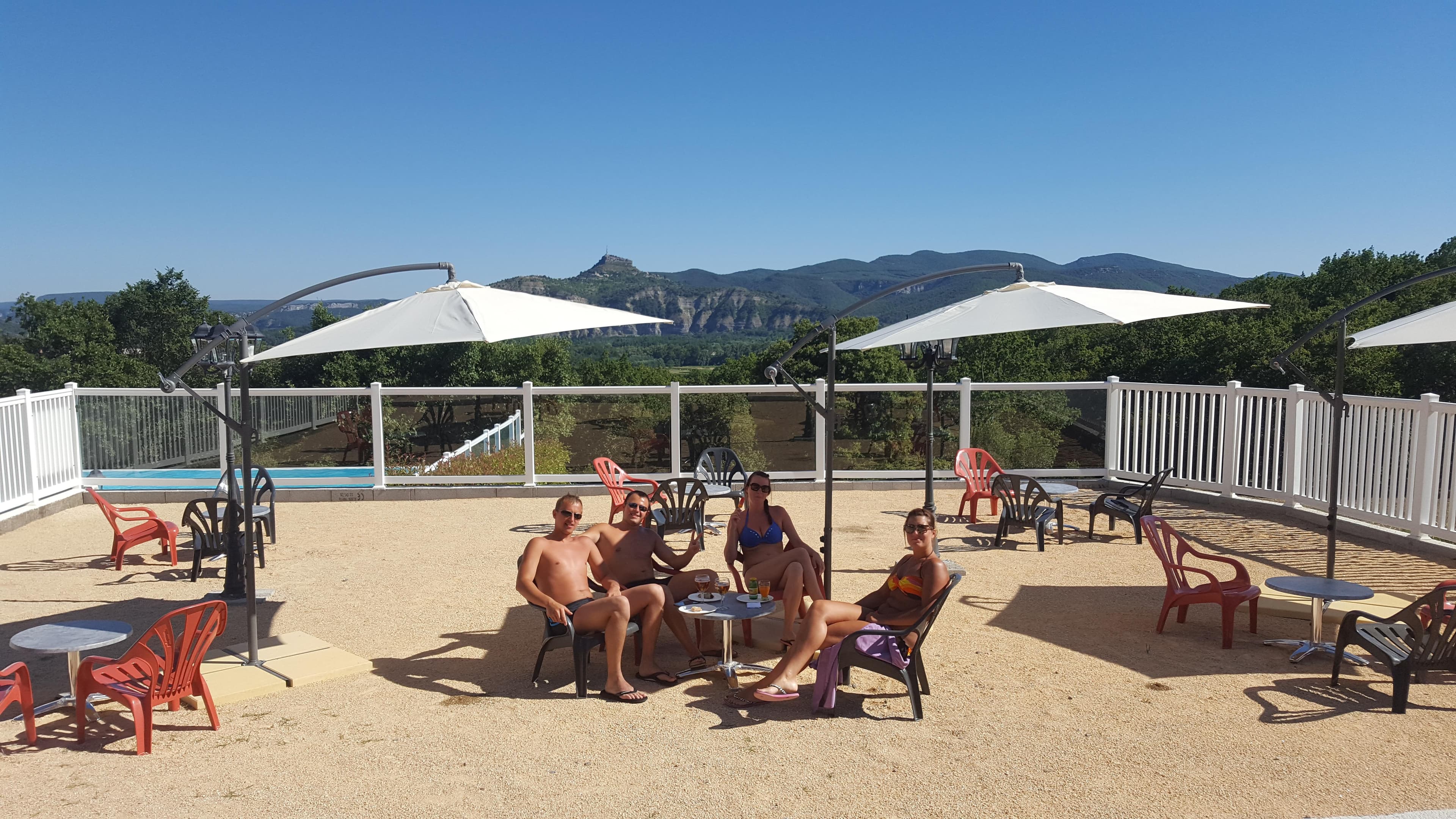 A scenery from Camping de Chavetourte