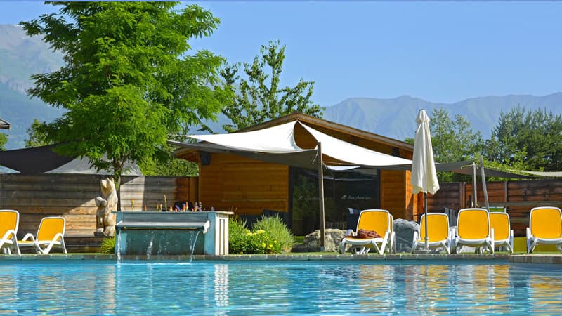 A scenery from Camping Les Airelles