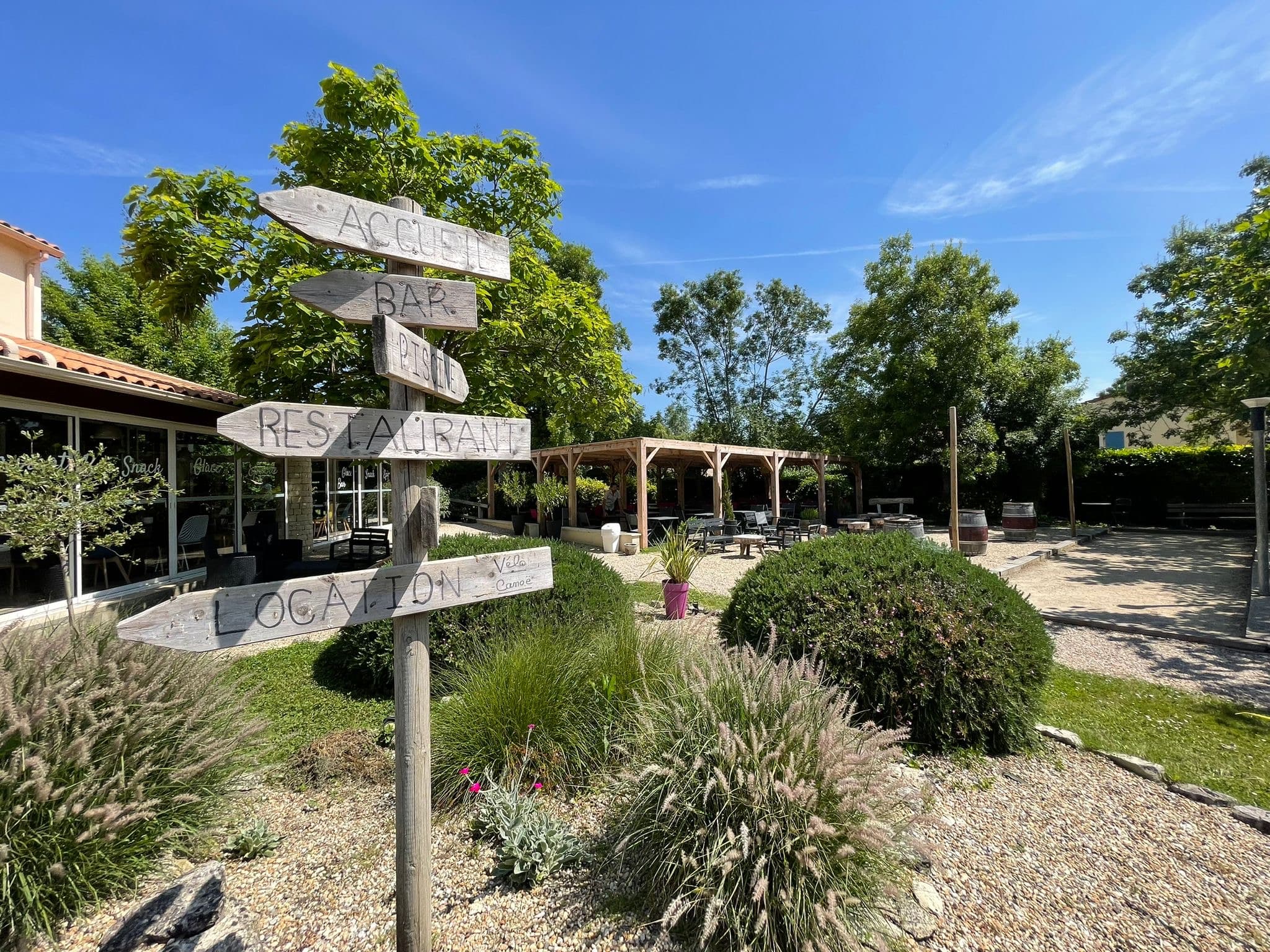 A scenery from Camping La Venise Verte