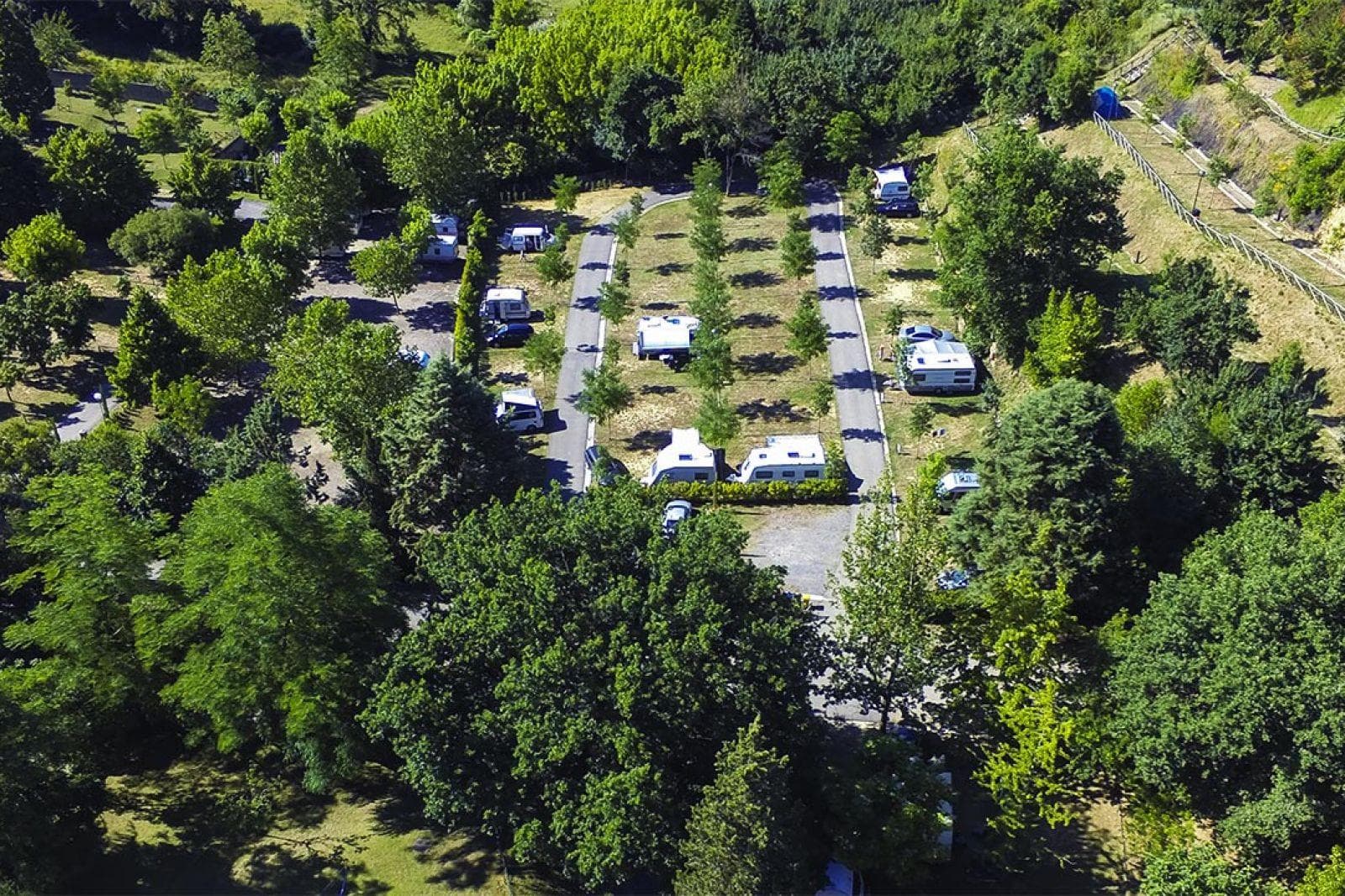 A scenery from Camping Siena Colleverde