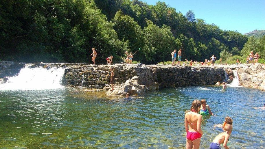 A scenery from Camping Le Ventadour
