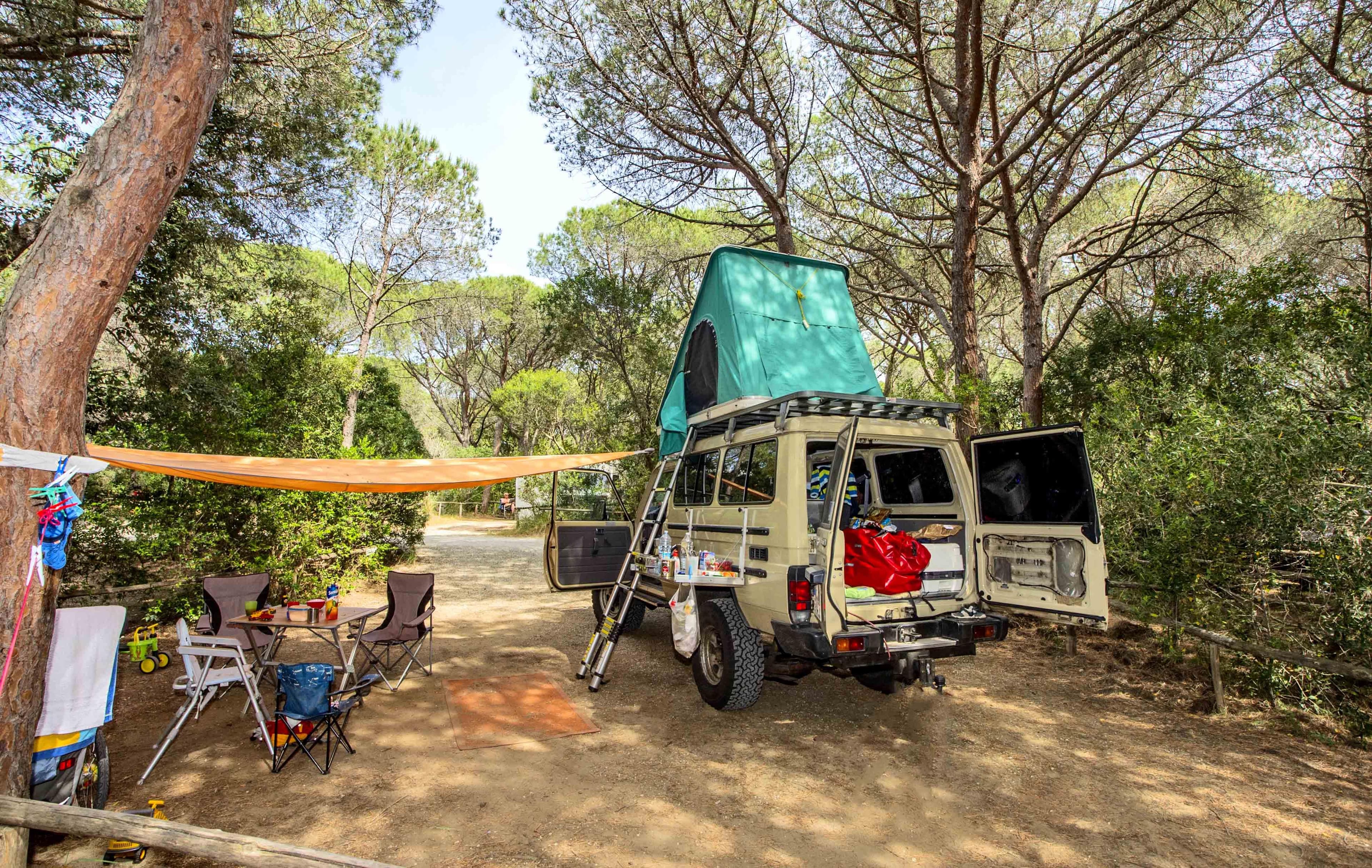 A scenery from Camping Maremma Sans Souci