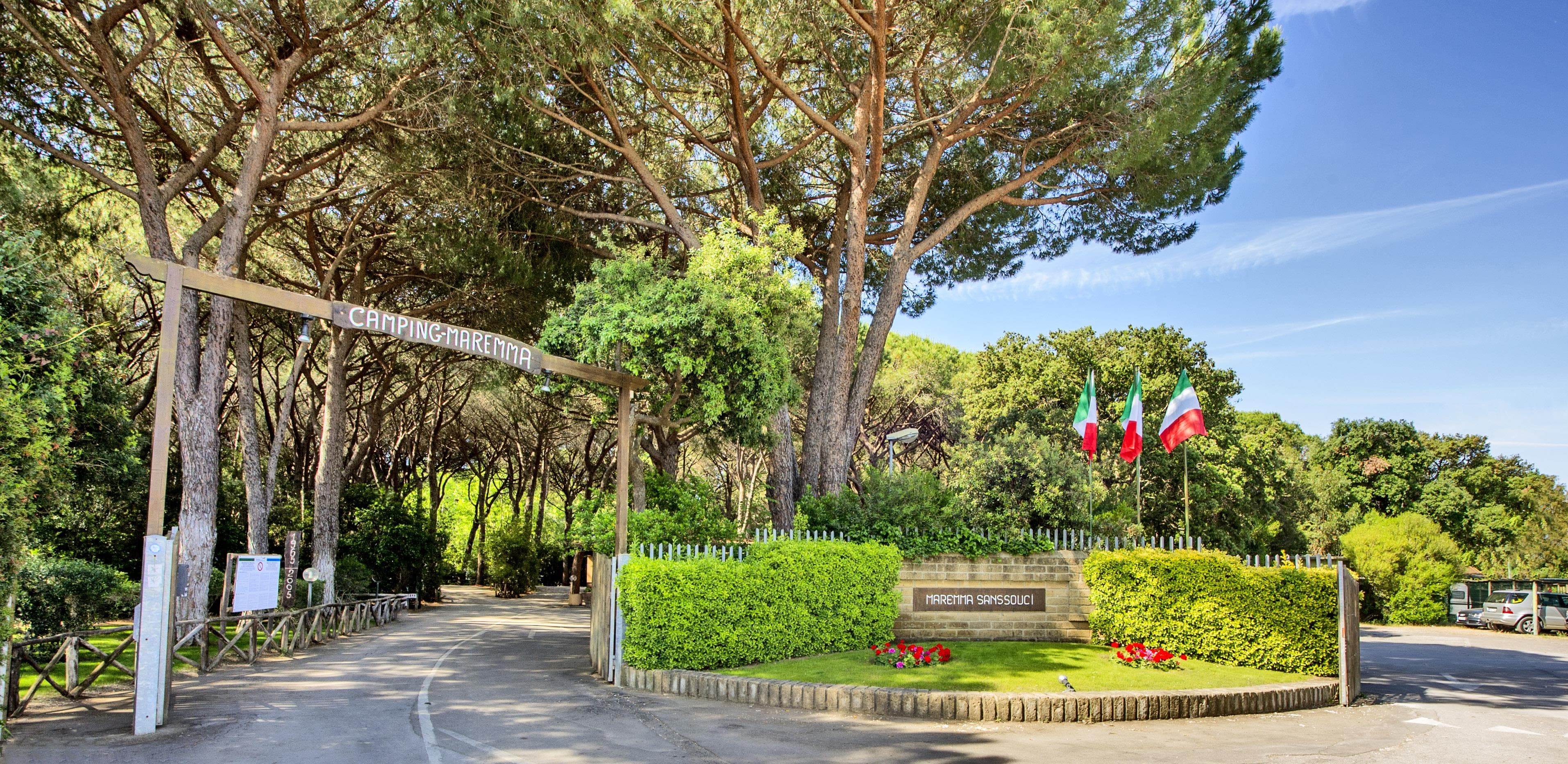 A scenery from Camping Maremma Sans Souci
