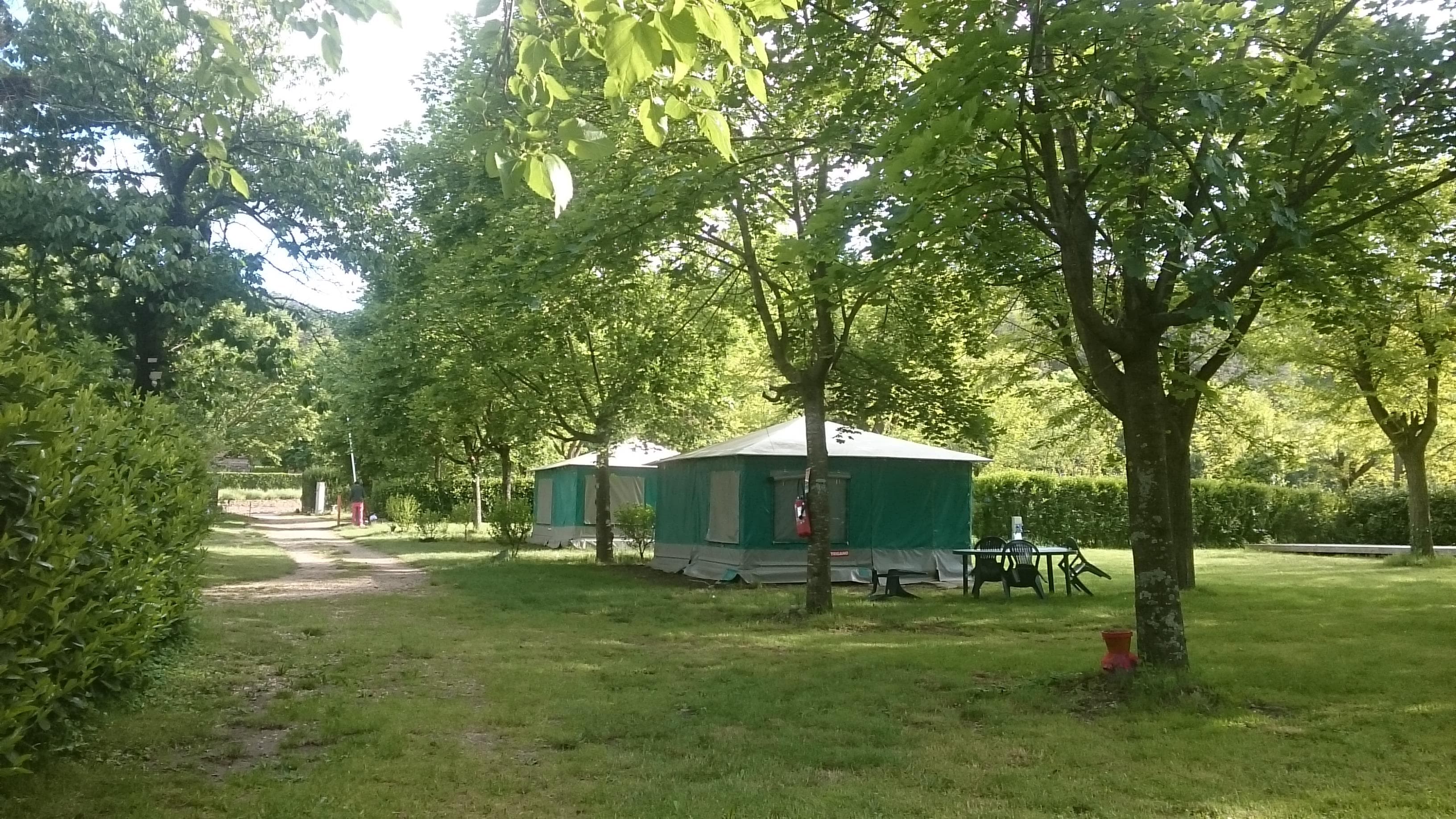 A scenery from Camping de la Vallée du Doux
