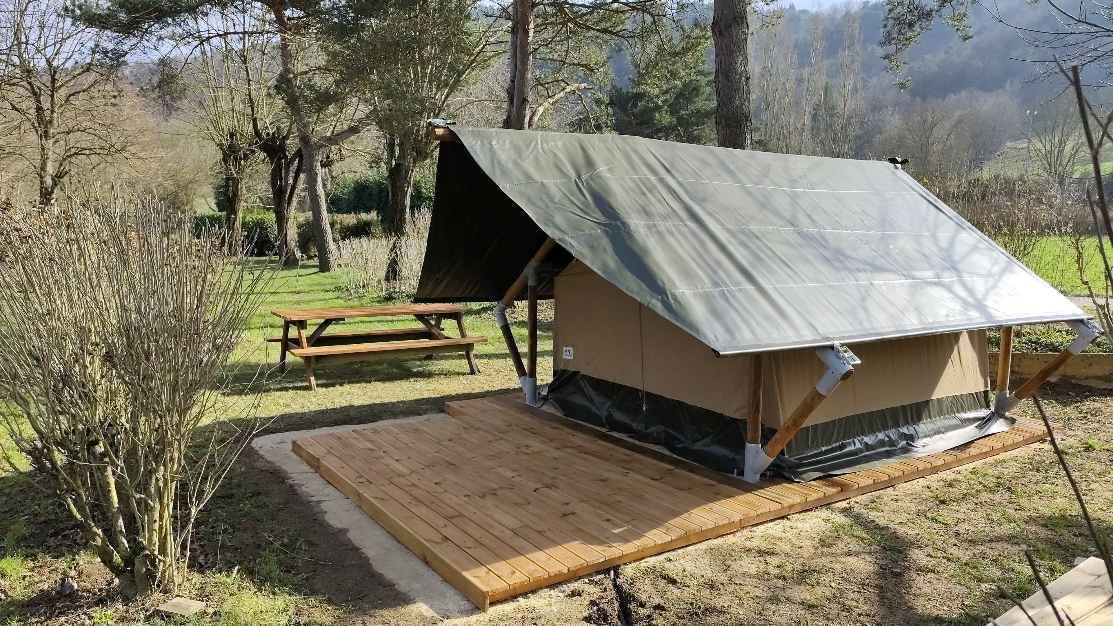 A scenery from Camping de la Vallée du Doux