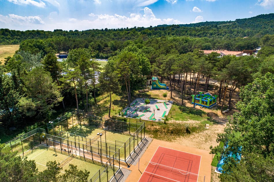 A scenery from Camping La Farigoulette